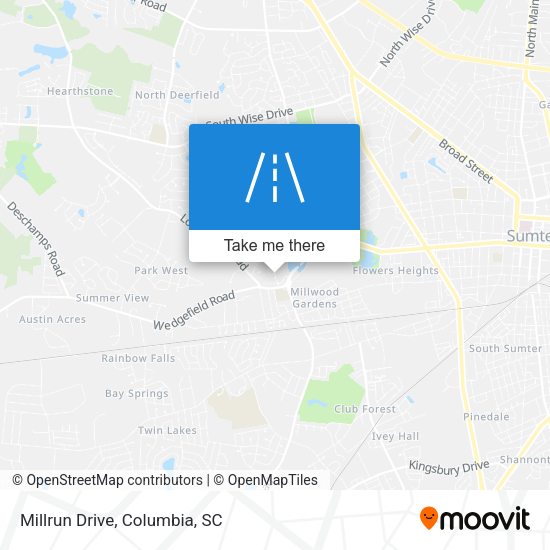 Millrun Drive map