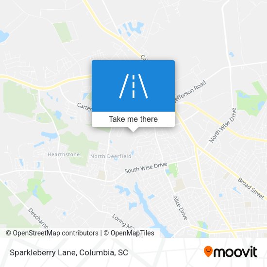 Mapa de Sparkleberry Lane