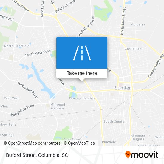 Mapa de Buford Street