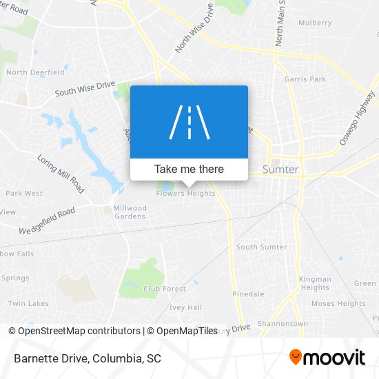 Barnette Drive map