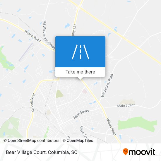 Mapa de Bear Village Court