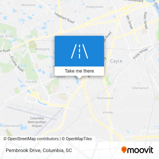Mapa de Pembrook Drive