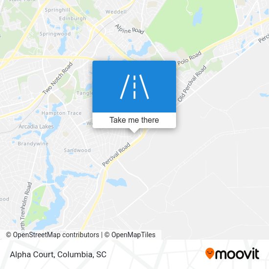 Mapa de Alpha Court