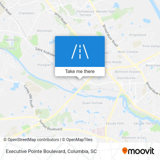Executive Pointe Boulevard map