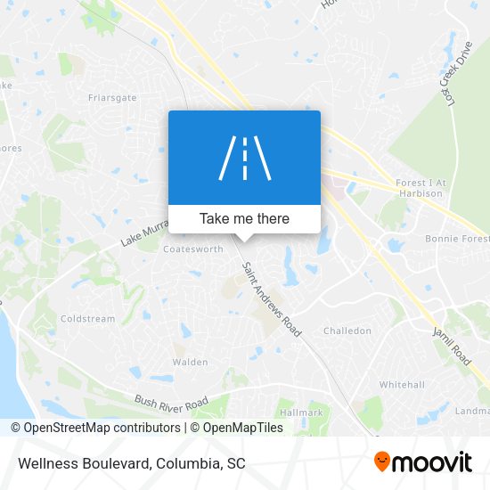Mapa de Wellness Boulevard