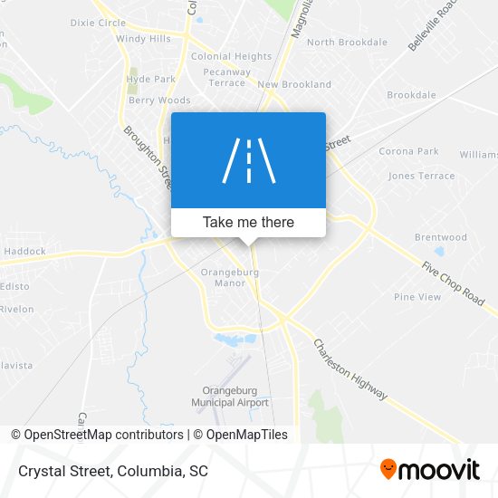 Mapa de Crystal Street