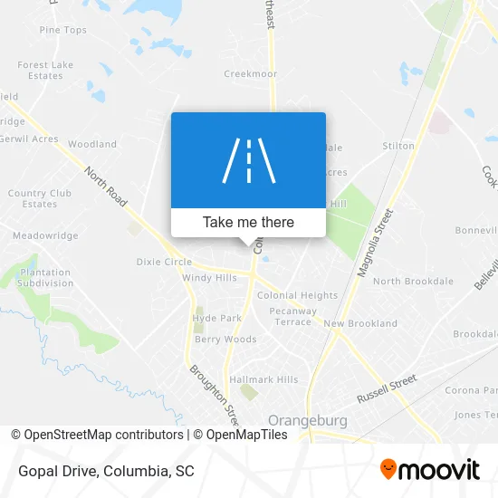 Gopal Drive map