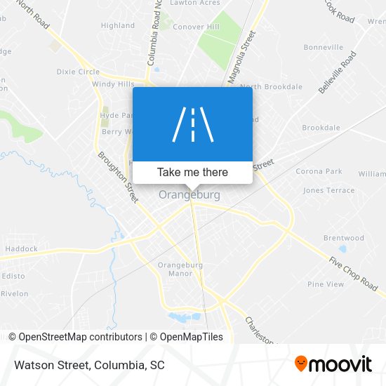 Mapa de Watson Street