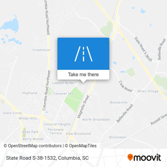 State Road S-38-1532 map