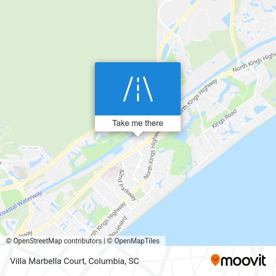Villa Marbella Court map