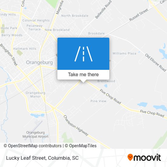 Lucky Leaf Street map