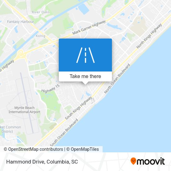 Mapa de Hammond Drive