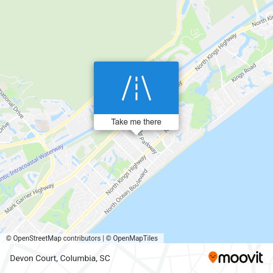 Mapa de Devon Court