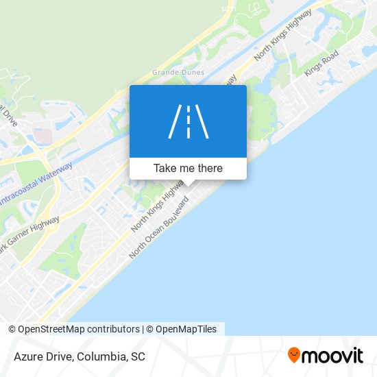 Azure Drive map