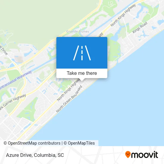 Azure Drive map