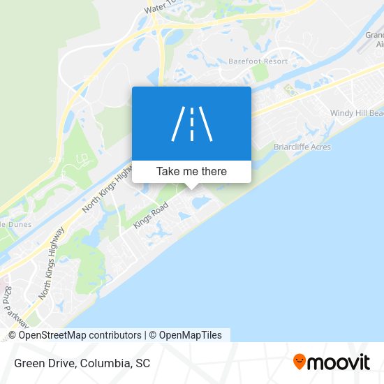 Mapa de Green Drive