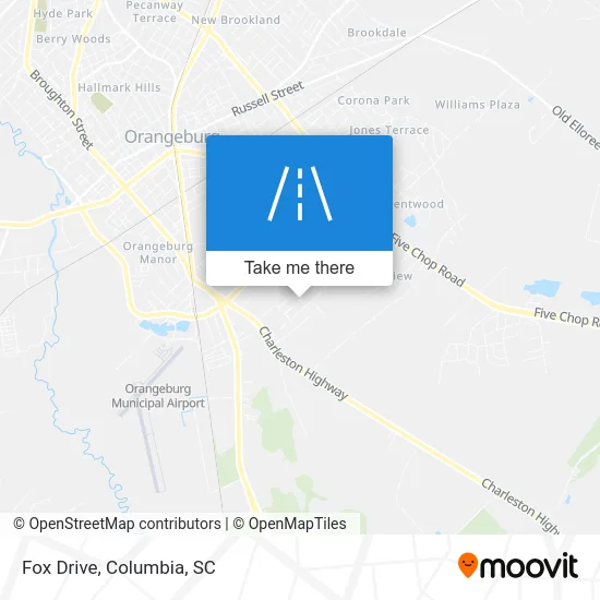 Fox Drive map