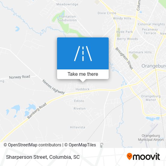 Mapa de Sharperson Street