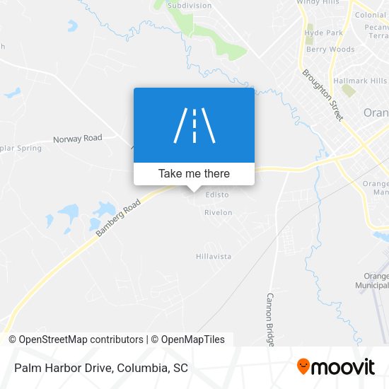 Palm Harbor Drive map