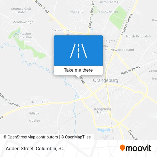 Adden Street map
