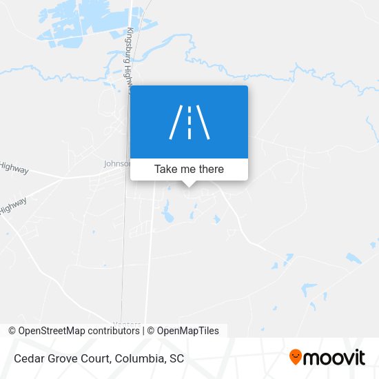 Cedar Grove Court map