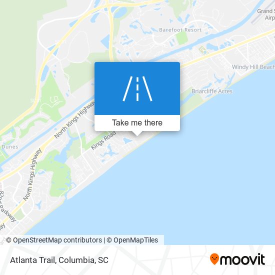 Atlanta Trail map