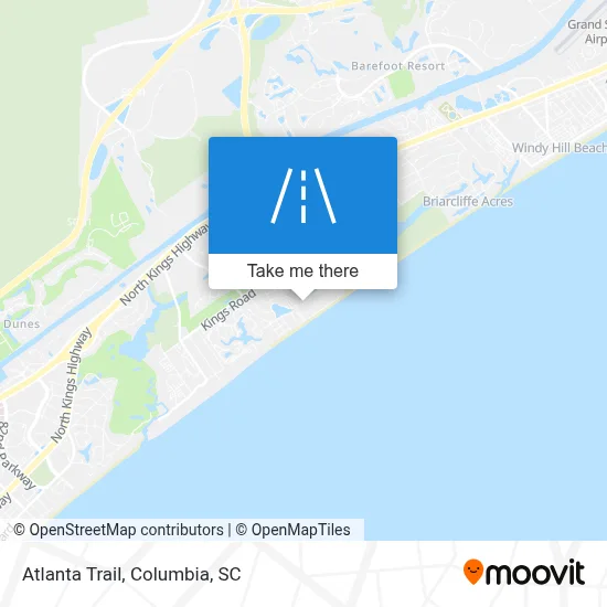 Atlanta Trail map