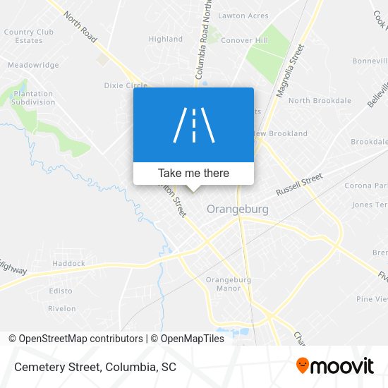 Mapa de Cemetery Street