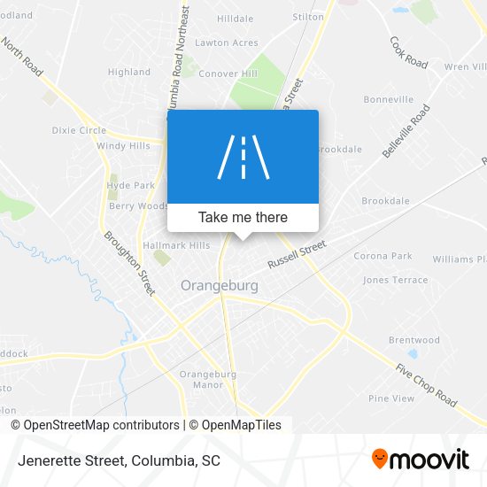 Mapa de Jenerette Street