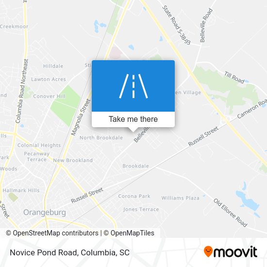 Mapa de Novice Pond Road