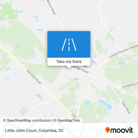 Little John Court map