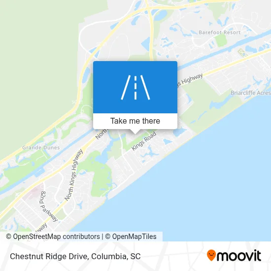 Chestnut Ridge Drive map