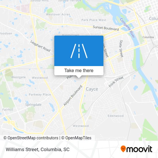 Mapa de Williams Street