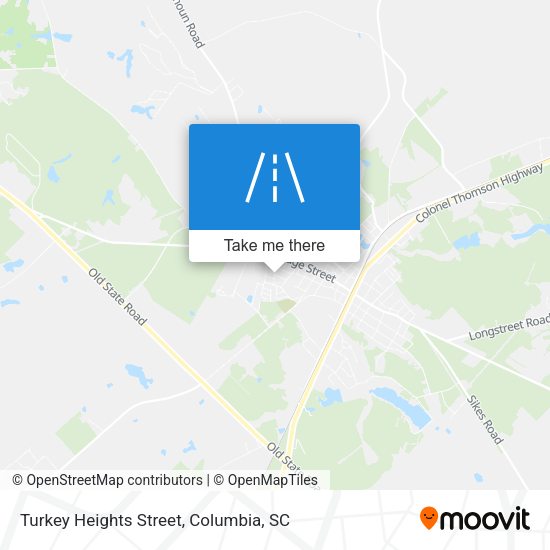 Turkey Heights Street map