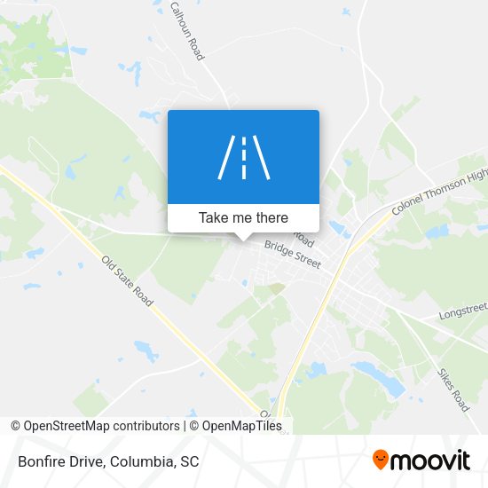 Mapa de Bonfire Drive