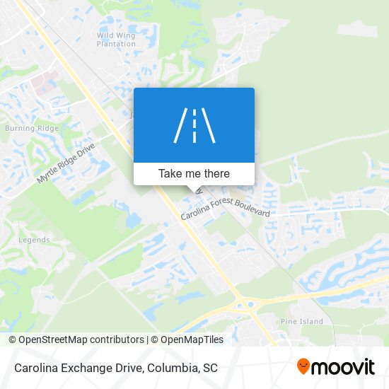 Carolina Exchange Drive map