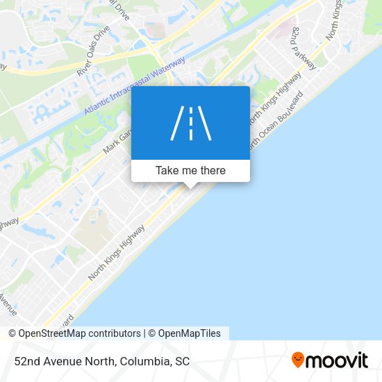 52nd Avenue North map