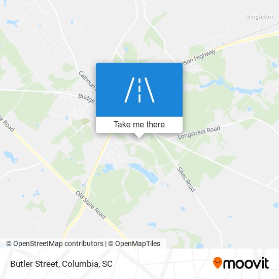 Butler Street map