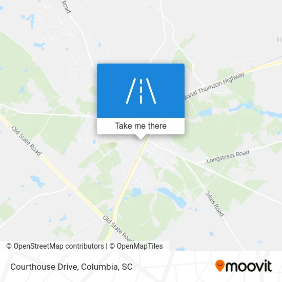 Courthouse Drive map