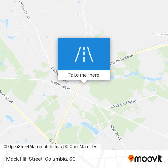 Mapa de Mack Hill Street