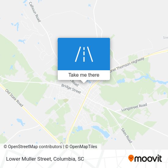 Mapa de Lower Muller Street