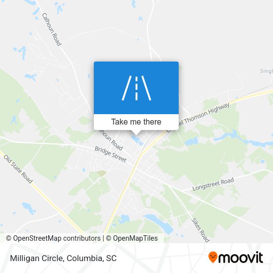 Mapa de Milligan Circle