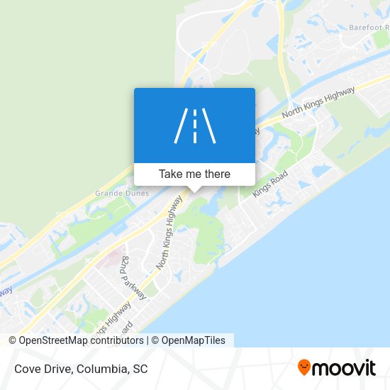 Mapa de Cove Drive