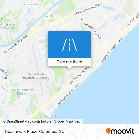 Beachwalk Place map
