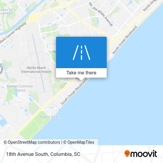 Mapa de 18th Avenue South
