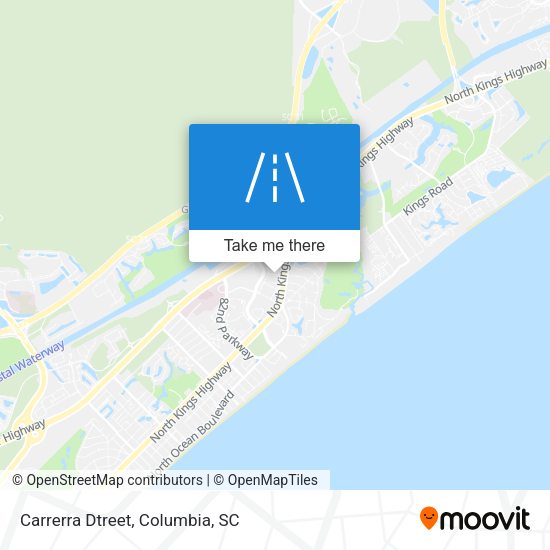 Mapa de Carrerra Dtreet