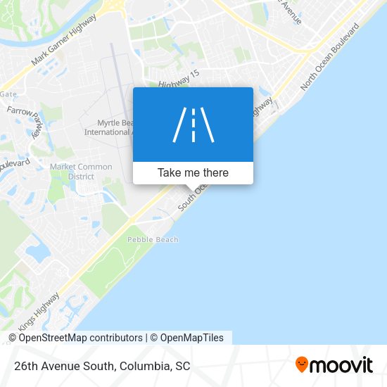 26th Avenue South map
