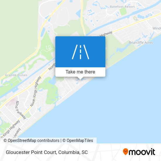 Gloucester Point Court map