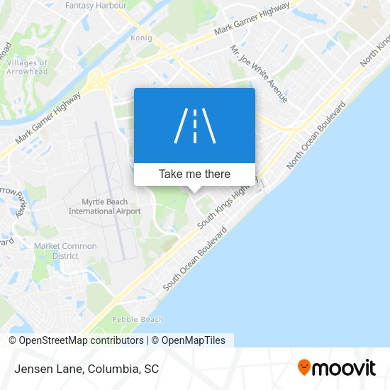 Mapa de Jensen Lane