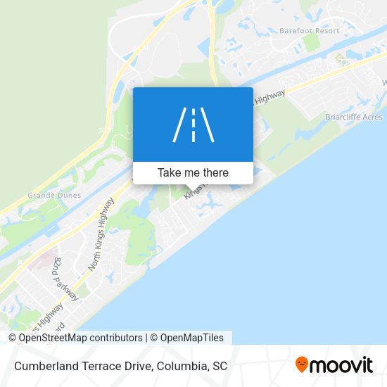 Mapa de Cumberland Terrace Drive